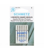 Schmetz Microtex Sharp Machine Sewing Needles Package of 5 - £13.29 GBP