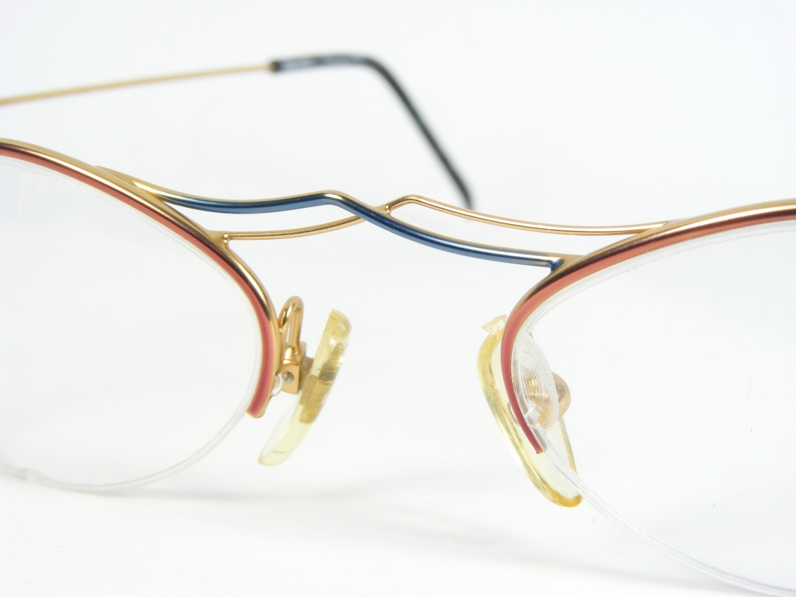 Vintage Dolce Vita Par Casanova DV-34 03 Multicolore Lunettes 44-18-140mm Italie Item image 8