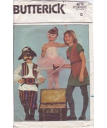 BUTTERICK PATTERN 4010 C SIZE 7 CHILD&#39;S COSTUMES FLYING BOY FAIRY PIRATE - £2.35 GBP