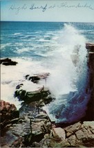 High Surf Thunder Hole Acadia National Park Desert Island Maine Postcard PC556 - £3.92 GBP