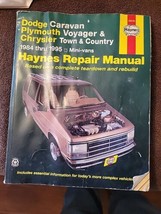 HAYNES 30010 Repair MANUAL 1984-1995 Dodge Caravan Plymouth Voyager Chrysler - £9.38 GBP