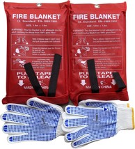 Fire Blanket For Home Xxl- 79 X 79 Fire Blankets Emergency For People Fire - £58.29 GBP