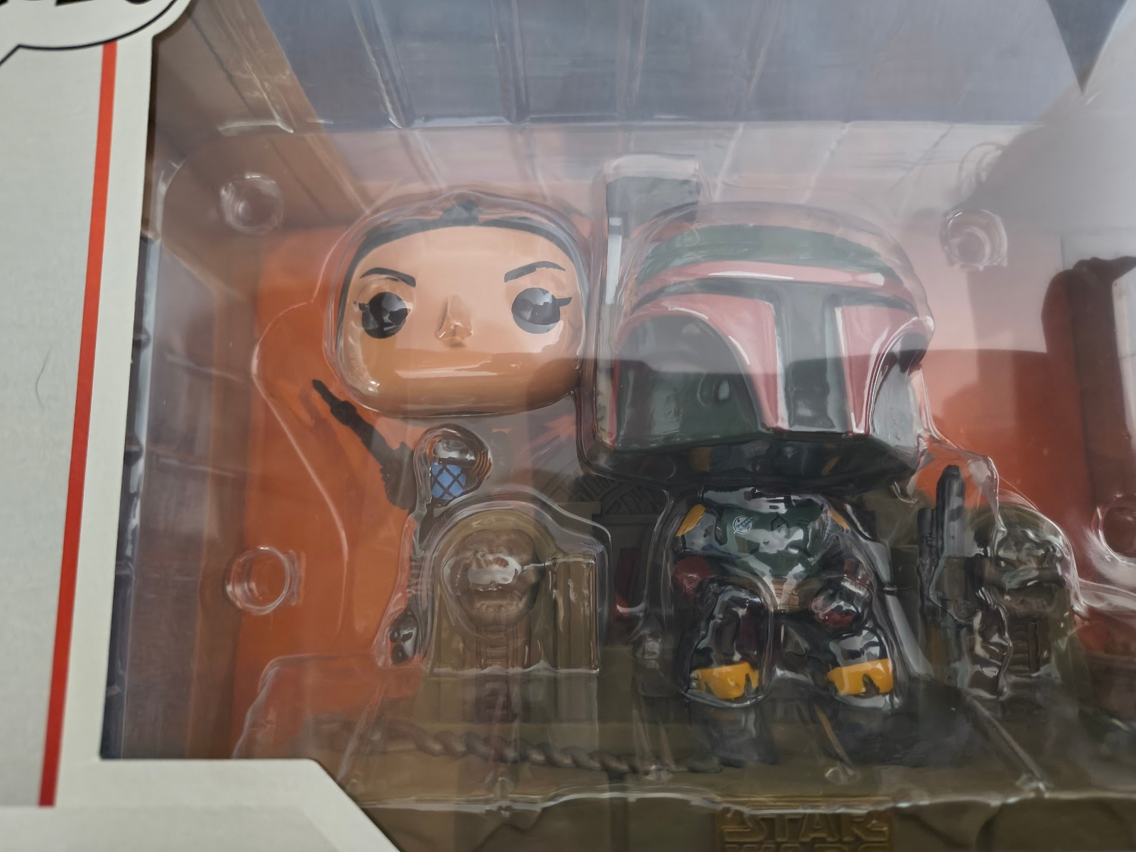Funko Moments: Star Wars - Boba Fett Fennec on Throne #486 free shipping Item image 7