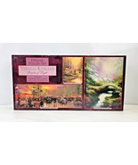 Thomas Kinkade Deluxe Puzzle Set of 3 100/550/700 Pieces 3602-2 Ceaco 19... - $19.98