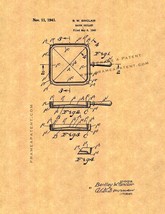 Bacon Skillet Patent Print - $7.95+