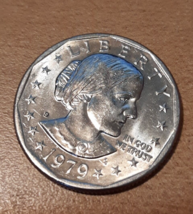 Susan B. Anthony Clad Coin 1979 D Denver Mint 1D Nice Not Silver - £10.61 GBP