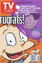 ORIGINAL Vintage July 21 2001 TV Guide No Label Rugrats Tommy Pickles - £19.45 GBP