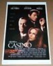 Casino movie poster: Joe Pesci/Robert De Niro/Sharon Stone, Universal Studios - £13.39 GBP