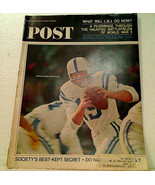Two Issues Saturday Evening Post Johnny Unitas Baltimore Colts 12/12/64 ... - $12.00