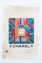 Chanel No.5 Perfume Estampado Por Fairchild París Le 4/50 - £117.78 GBP