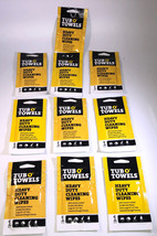 Wipes Wipes Lot of 9 Packs-Turbo’ Towels -Heavy Duty Cleaning Wipes-SHIP... - $18.69