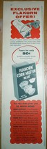 Flakorn Corn Muffin Mix Print Magazine Advertisement 1956 - £3.16 GBP