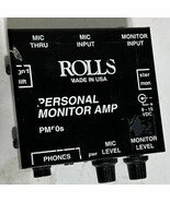 Rolls Personal Monitor Amp PM50S - $753.84 MXN