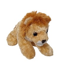 Aurora World Tan Mini Flopsie Lion Plush Stuffed Animal 8&quot; - £16.34 GBP
