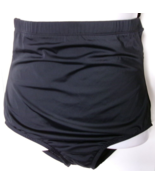 Swim Solutions  High Waist Swim bottom Size 8 Black Tummy control - $352.92 MXN