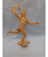 Vintage 1960s Louis Marx MCMLXIV Indian With Tomahawk And Knife 6&quot; - $252.79 MXN