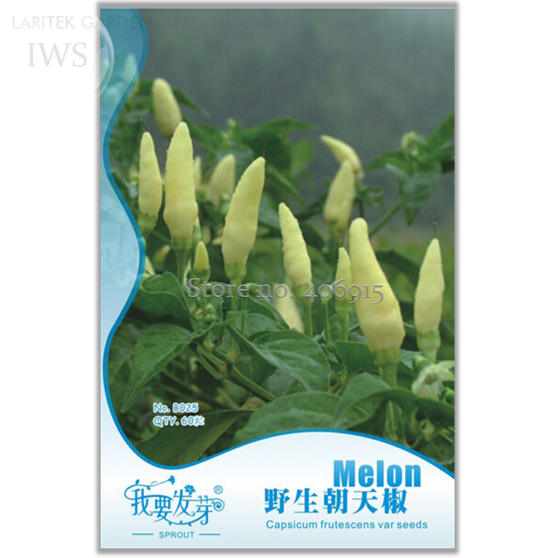 Wild Hot Chili Peppers Seeds 60 Seeds - $7.99