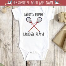 Lacrosse Onesie®, Lacrosse Baby Gift, Lacrosse Baby Shower, Lacrosse Buddy Onesi - £14.74 GBP