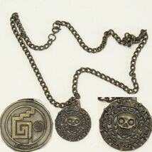 Disney Pirates of The Caribbean Aztec Medallion Metal Jack Sparrow Coin ... - $13.71