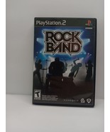 Rock Band (Sony PlayStation 2, 2007) Complete With Manual - $6.85