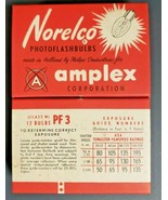 Vintage Norelco PF 3 Photo Camera Flash Class M Bulbs Holland Unopened N... - £13.31 GBP