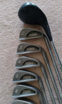 Tz Golf - Vintage Rare Ping Karsten I Black Dot 3W, 2-W, 10 Club Set Rh Steel - £140.22 GBP