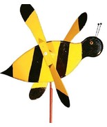 BUMBLEBEE WIND SPINNER - Amish Handmade Whirlybird Weather Resistant Whi... - £67.92 GBP