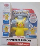 Pokemon My Partner Pikachu With 3 Sounds And Motion Movement New in Box - $20.56 CAD