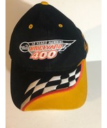 Brickyard 400 Indianapolis Motor 2003 baseball cap hat Black Adjustable H1 - $12.86