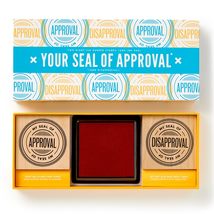 Your Seal Of Approval Stamp Set [Misc. Supplies] Brass Monkey, Brass and... - $17.85