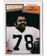 Carl Hairston Browns Defensive End 1987 Topps Card # 90 Near-Mint - £1.18 GBP