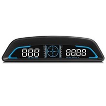 [Pack of 2] Universal Car HUD GPS Head up Display Speedometer Odometer with A... - £57.42 GBP
