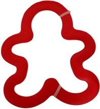Cookie Cutter Christmas Gingerbread Man  Wilton Comfort Grip Holiday Red - $7.92