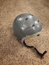 Salomon Jaws Snow Helmet XL Charcoal Gray Ski Snowboard Adjustable Venti... - $29.09