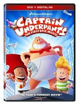 Captain Underpants: The First Epic Movie (DVD, 2017, Spindle) - £4.22 GBP