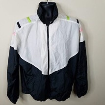 Maine Bay Womens Windbreaker Jacket Size Large Vintage 90s Nylon Color B... - £13.94 GBP