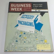 Business Week Magazine: February 20 1965 - Special Report Packaging/Liquor Sales - $18.00