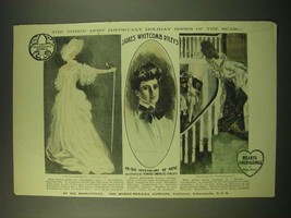 1902 Bowen-Merrill Company Ad - art by Hutt, Howard Chandler Christy - £14.60 GBP