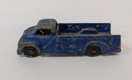 Vintage 1940&#39;s TOOTSIETOY Blue Toy Car FORD Long Open Bed Pickup Truck - £15.98 GBP