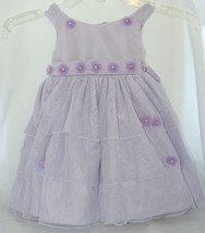 MARMELLATA Beautiful Fancy Formal Lavender Dress Infant 18 months - $22.76