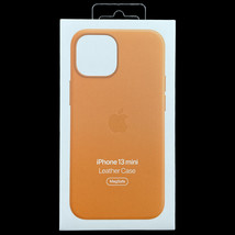 Genuine Apple iPhone 13 mini Leather Case w/MagSafe - Golden Brown MM0D3ZM/A - £19.45 GBP