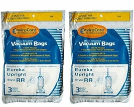 6 Eureka Type RR Upright Allergy Vacuum Bags, Omega Upright, Ultra, Boss... - £8.35 GBP