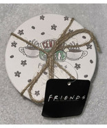 Friends Central Perk Absorbent Stone Coasters Set of 4 Cork Backing Coff... - £17.57 GBP