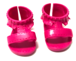 Little Mommy Doll Replacement Fuschia Sandals Shoes - $9.89