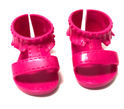 Little Mommy Doll Replacement Fuschia Sandals Shoes - £7.77 GBP