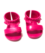 Little Mommy Doll Replacement Fuschia Sandals Shoes - $13.52 CAD