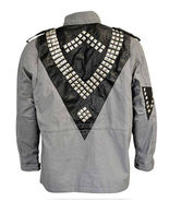 TERMINATOR M-65 LIGHT GRAY COTTON JACKET / COAT - ALL SIZES AVAILABLE - £70.47 GBP