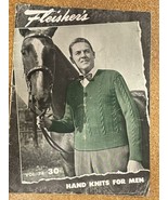 1945 Fleisher&#39;s Knits For Men Catalog Magazine Volume 74 Yarns Sweaters - $12.97 CAD