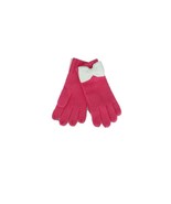 KATE SPADE New York STRAWBERRY / WHITE BOW Winter WOOL Blend GLOVES One ... - £93.42 GBP