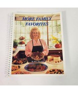 MORE FAMILY FAVORITES Cookbook Recipes Mary Beth Roe QVC Spiral Book Wri... - £8.99 GBP